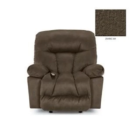 Casual Swivel Glide Recliner